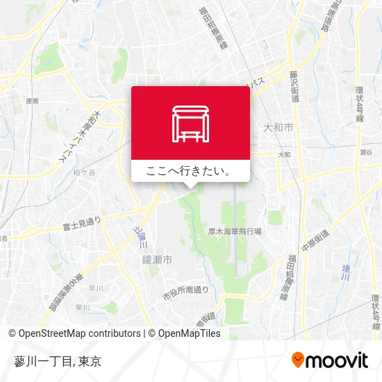 蓼川一丁目地図