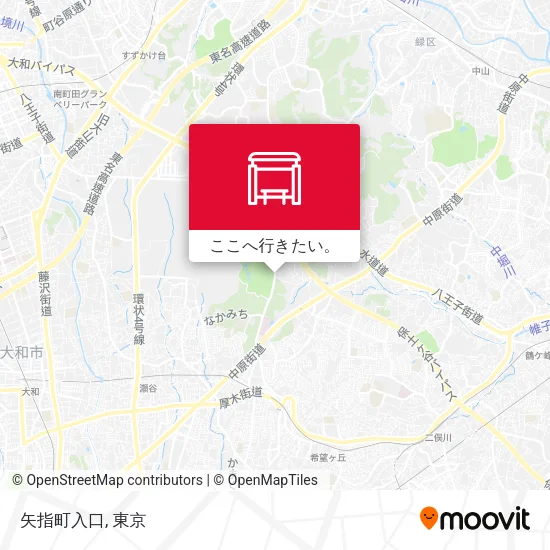 矢指町入口地図