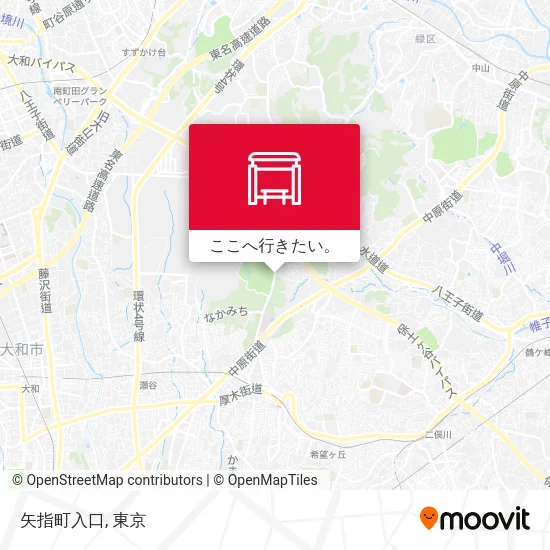 矢指町入口地図