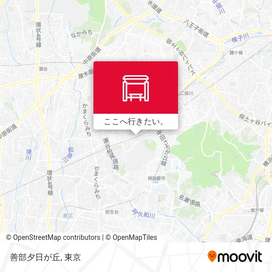 善部夕日が丘地図