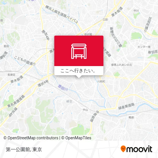 第一公園前地図