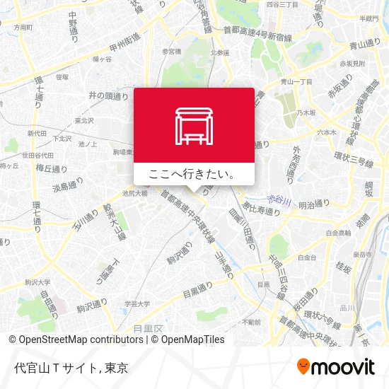 代官山Ｔサイト地図