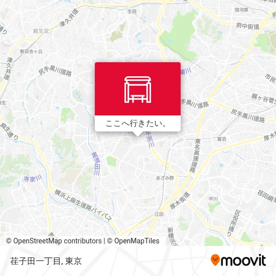 荏子田一丁目地図