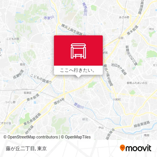 藤が丘二丁目地図