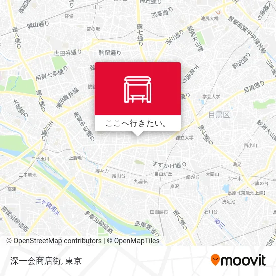 深一会商店街地図