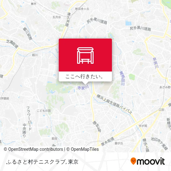 ふるさと村テニスクラブ地図