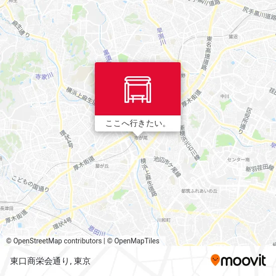 東口商栄会通り地図