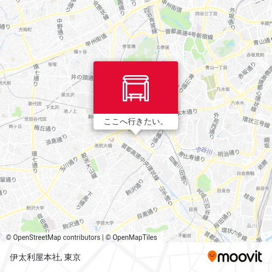 伊太利屋本社地図