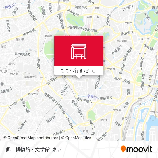 郷土博物館・文学館地図