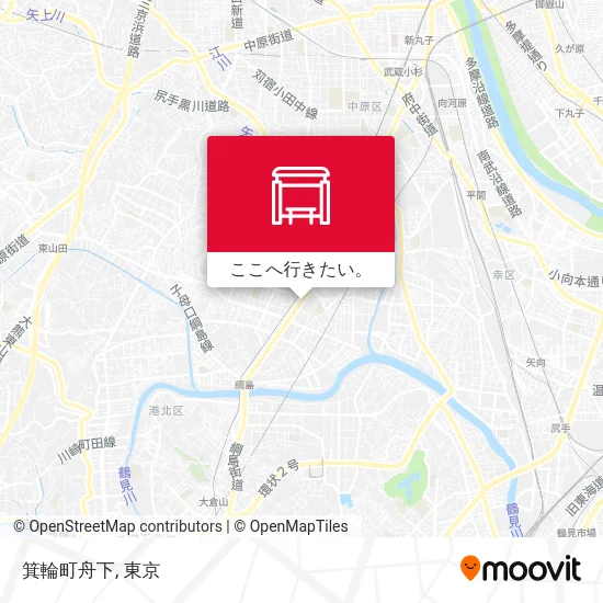 箕輪町舟下地図