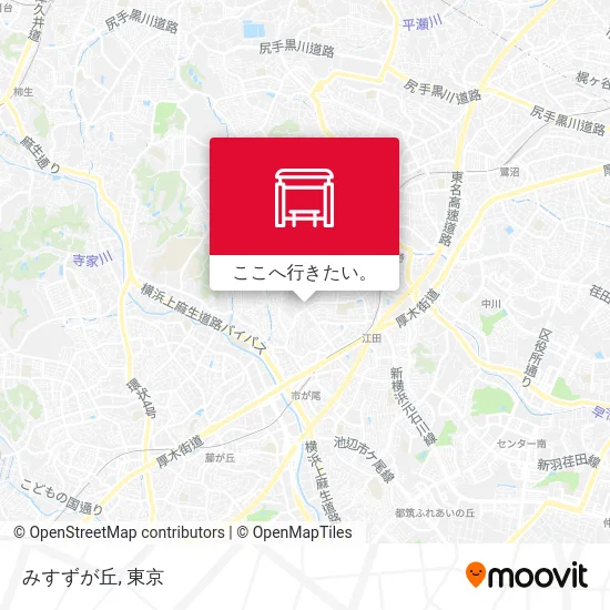 みすずが丘地図