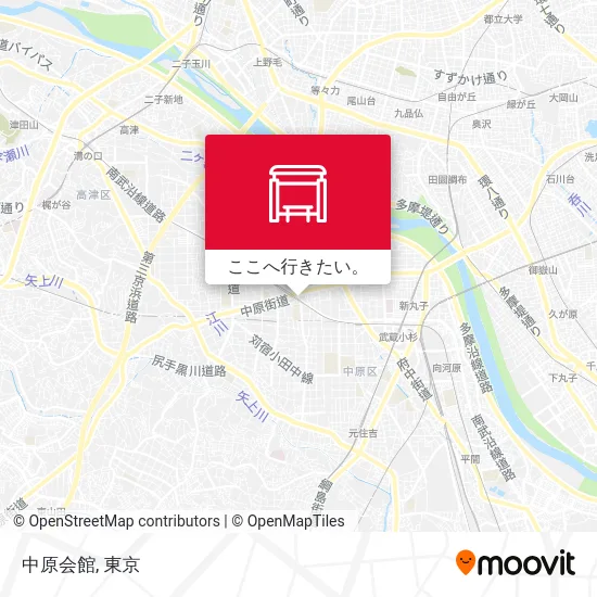 中原会館地図