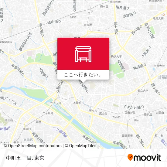 中町五丁目地図