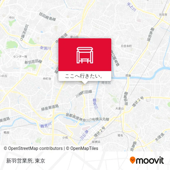 新羽営業所地図