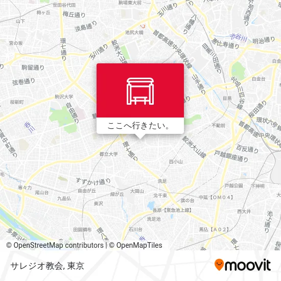 サレジオ教会地図