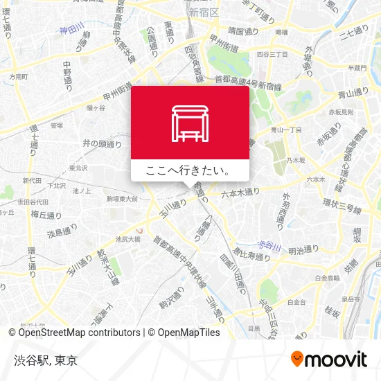渋谷駅地図