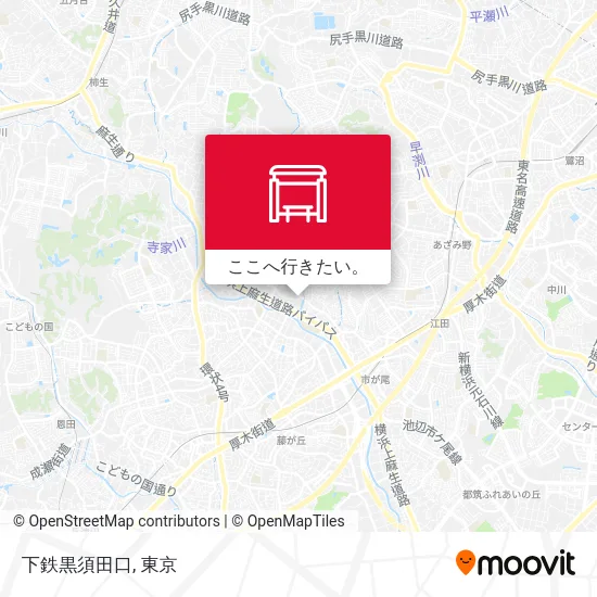 下鉄黒須田口地図