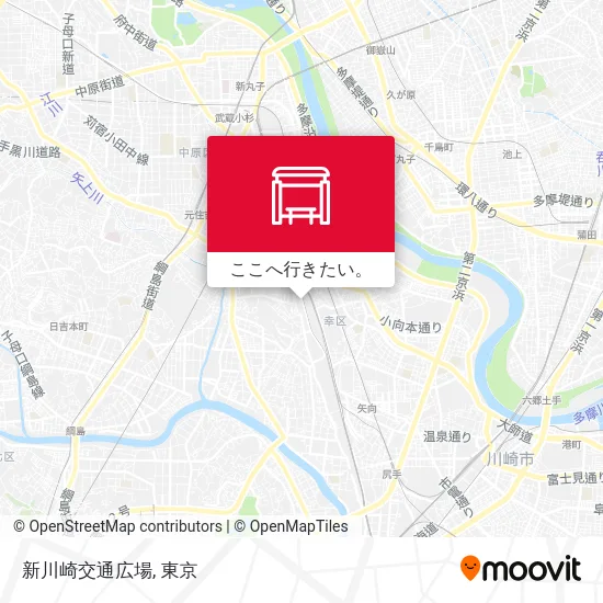 新川崎交通広場地図