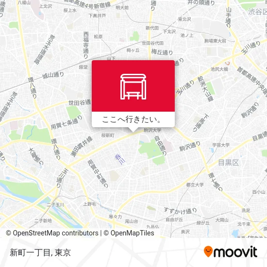 新町一丁目地図