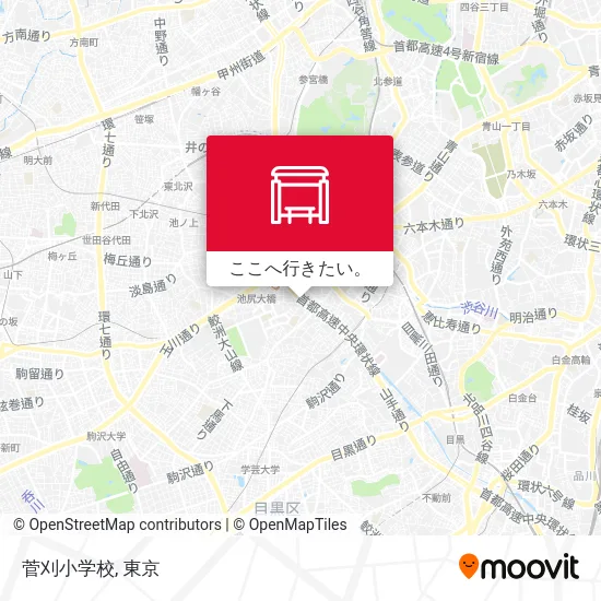 菅刈小学校地図