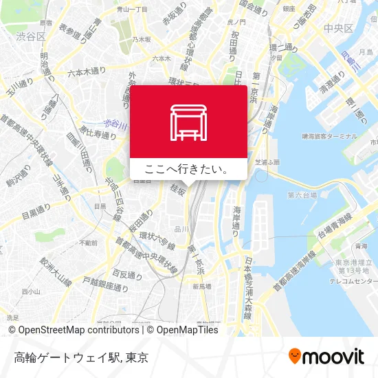 高輪ゲートウェイ駅地図