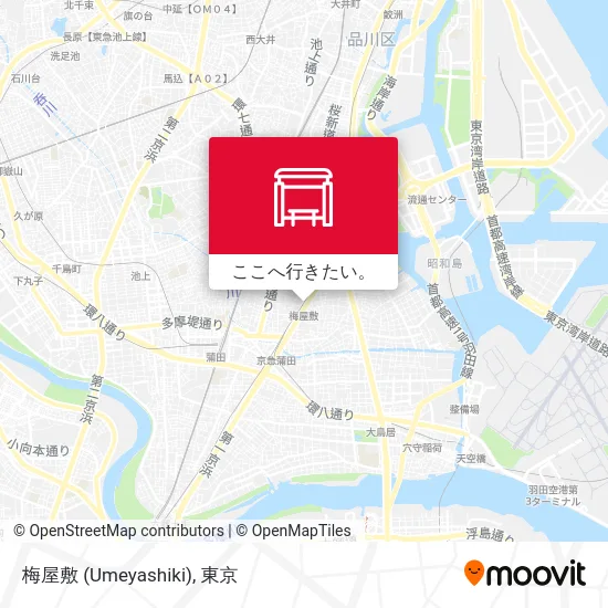 梅屋敷 (Umeyashiki)地図