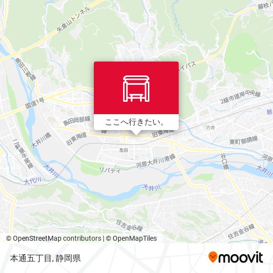 本通五丁目地図