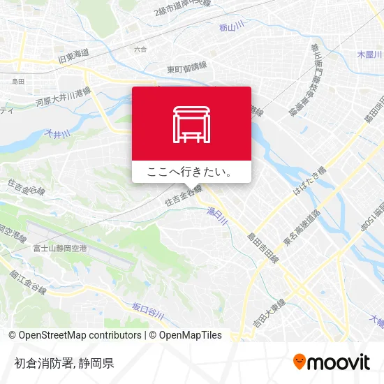 初倉消防署地図