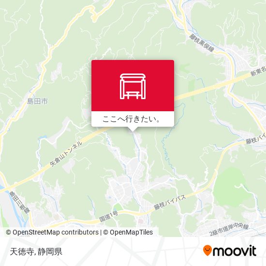 天徳寺地図