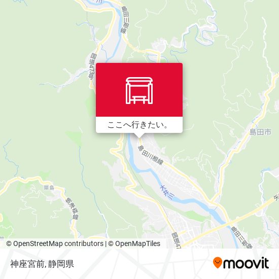 神座宮前地図
