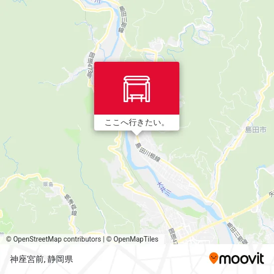 神座宮前地図