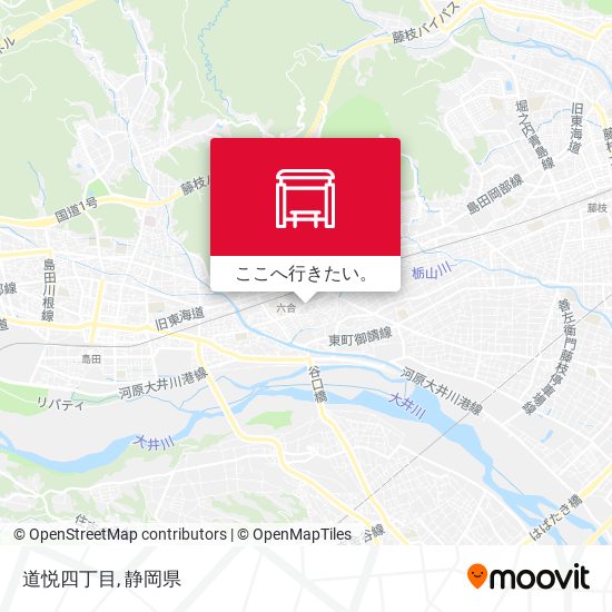 道悦四丁目地図