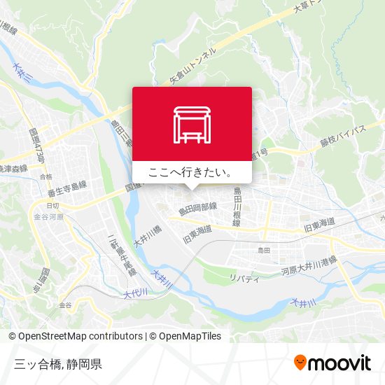 三ッ合橋地図