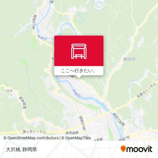 大沢橋地図