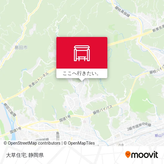 大草住宅地図