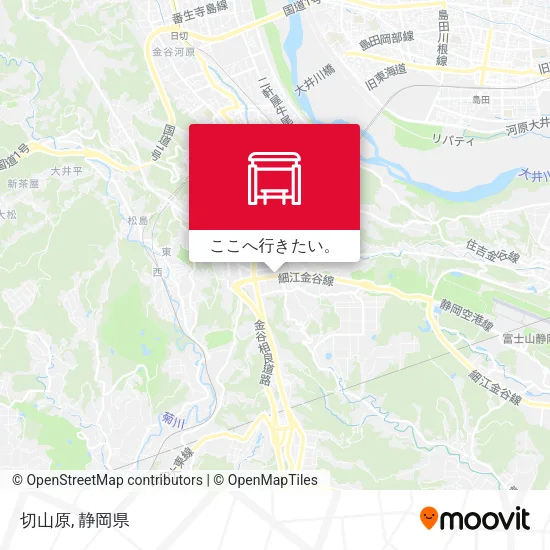 切山原地図