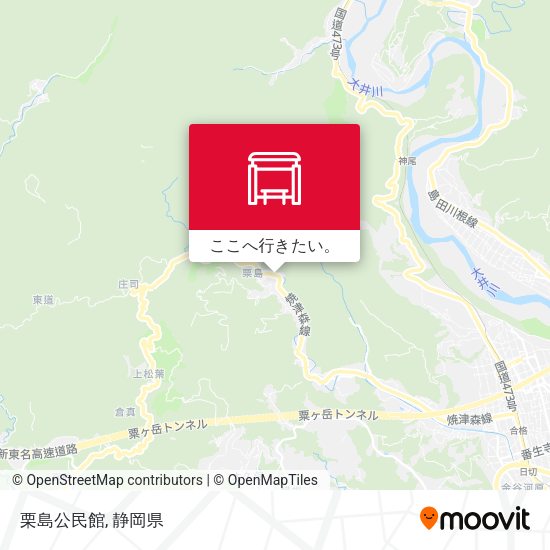 栗島公民館地図