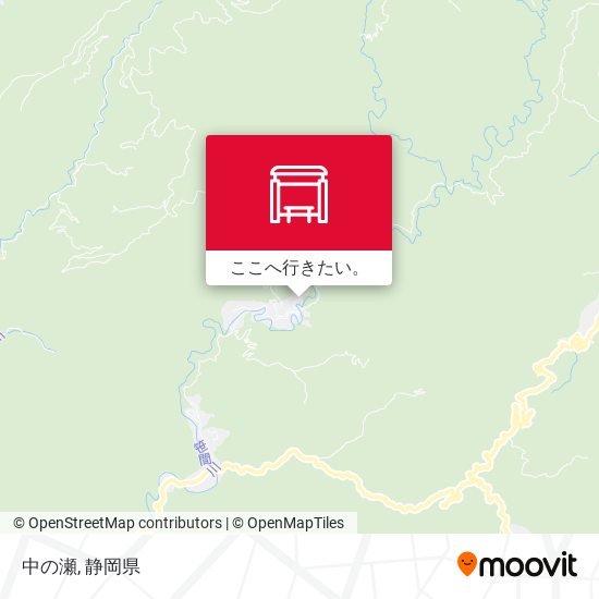 中の瀬地図