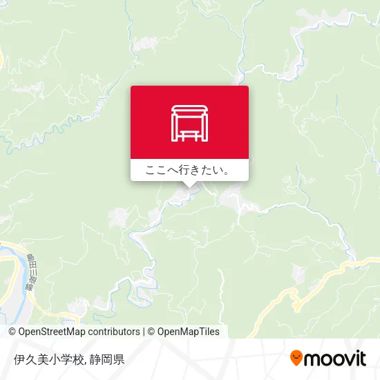 伊久美小学校地図