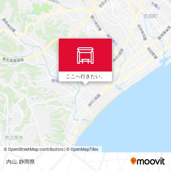 内山地図