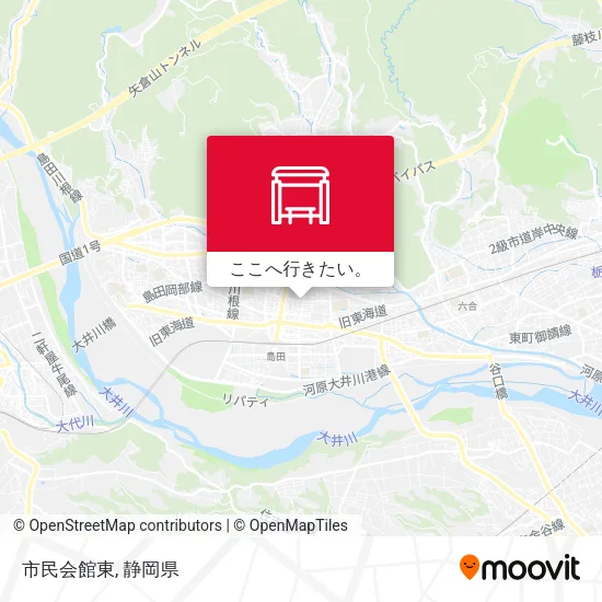 市民会館東地図