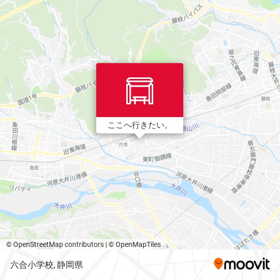 六合小学校地図