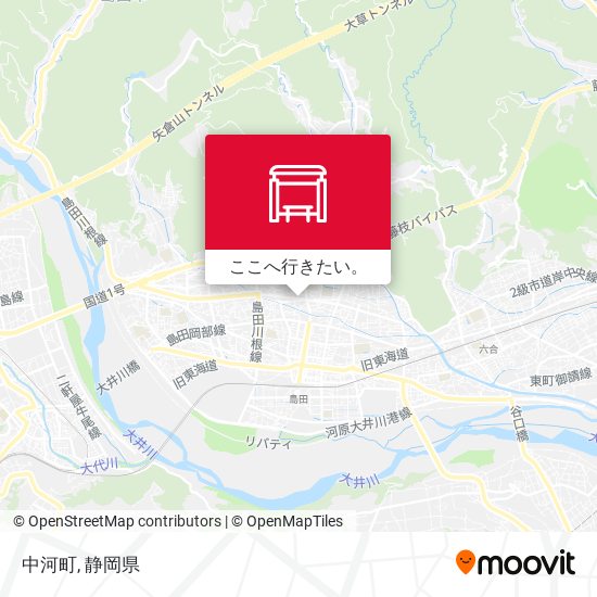 中河町地図
