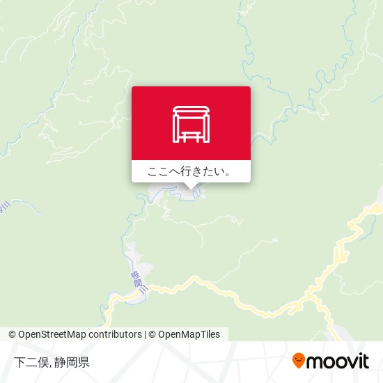 下二俣地図