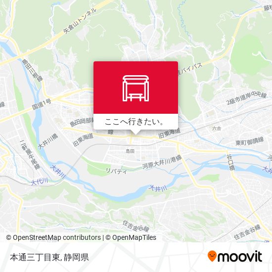 本通三丁目東地図