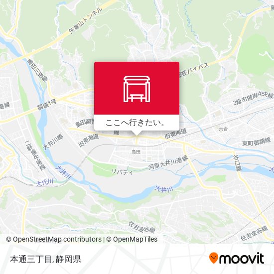 本通三丁目地図