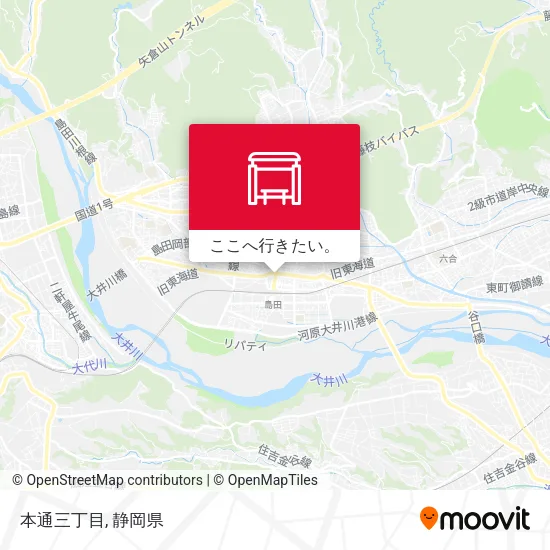 本通三丁目地図