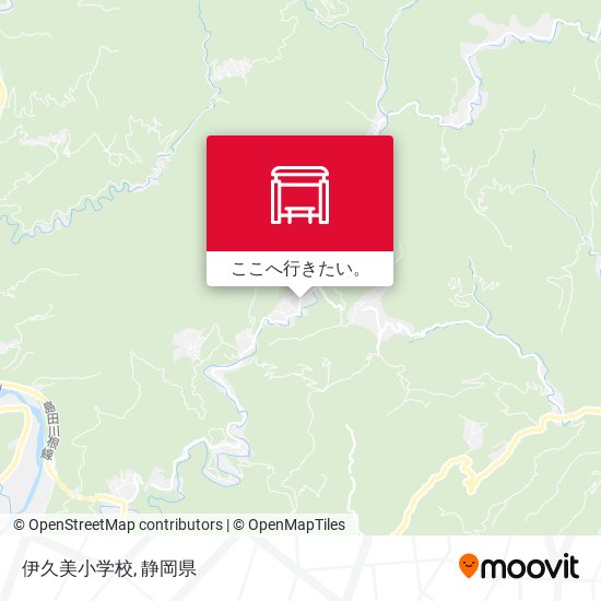 伊久美小学校地図