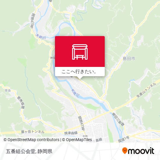 五番組公会堂地図