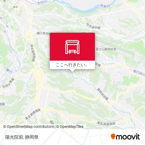 陽光院前地図
